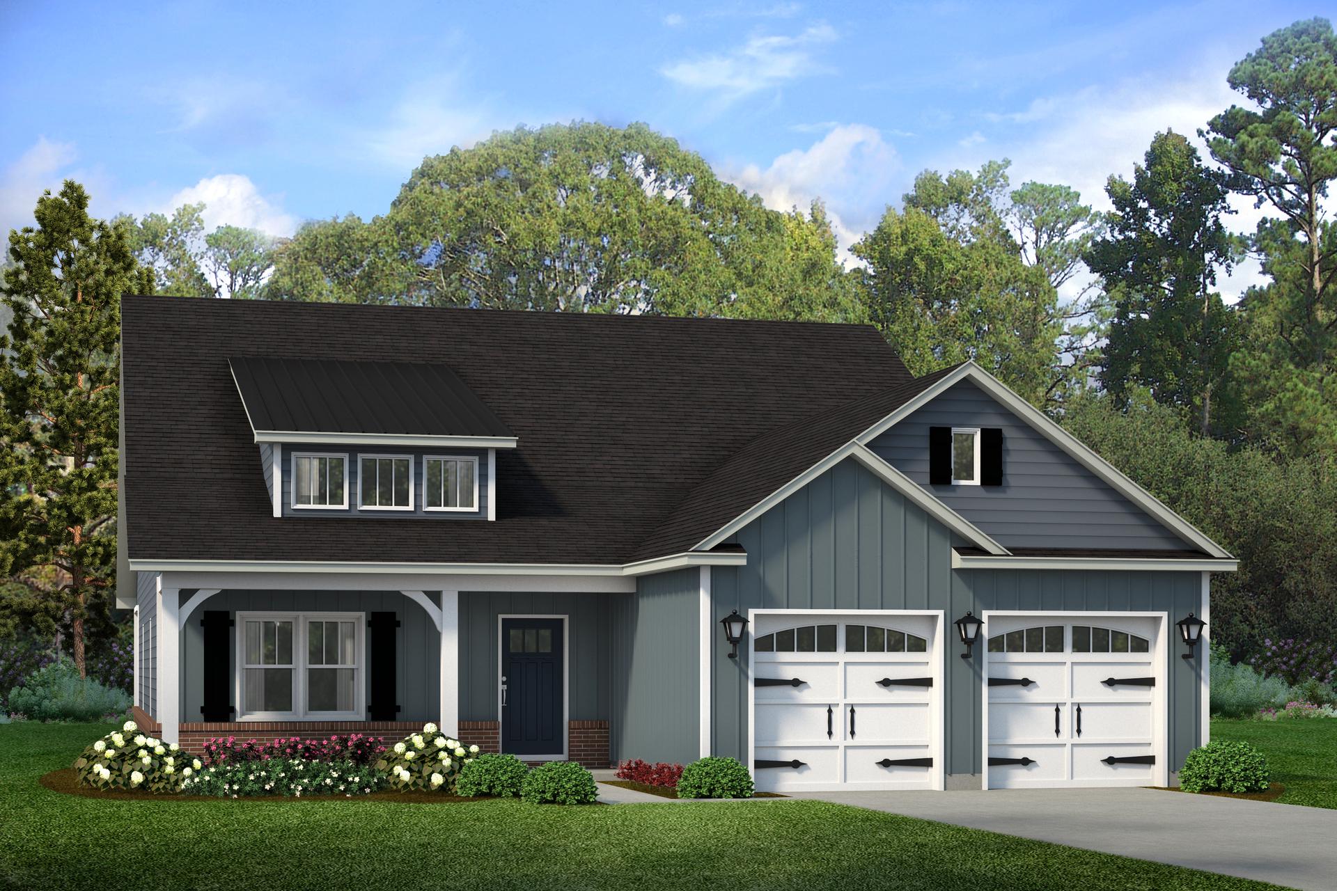 Elevation G. 3,137sf New Home in New Market, AL